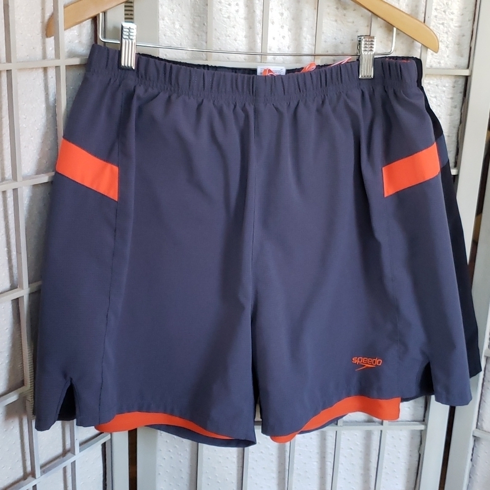 Speedo mens shorts with inner boxer bundle large